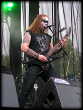 enthroned